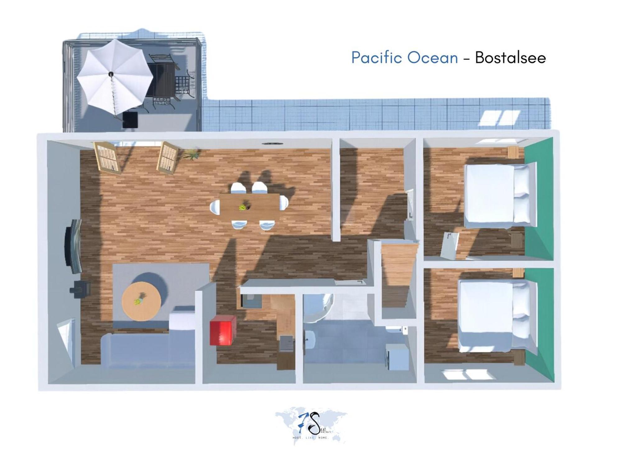 נופלדן 7Seas Boutique Ferienhaus Bostalsee - 2 Apartments Oder Ganzes Haus, Mit Sauna מראה חיצוני תמונה