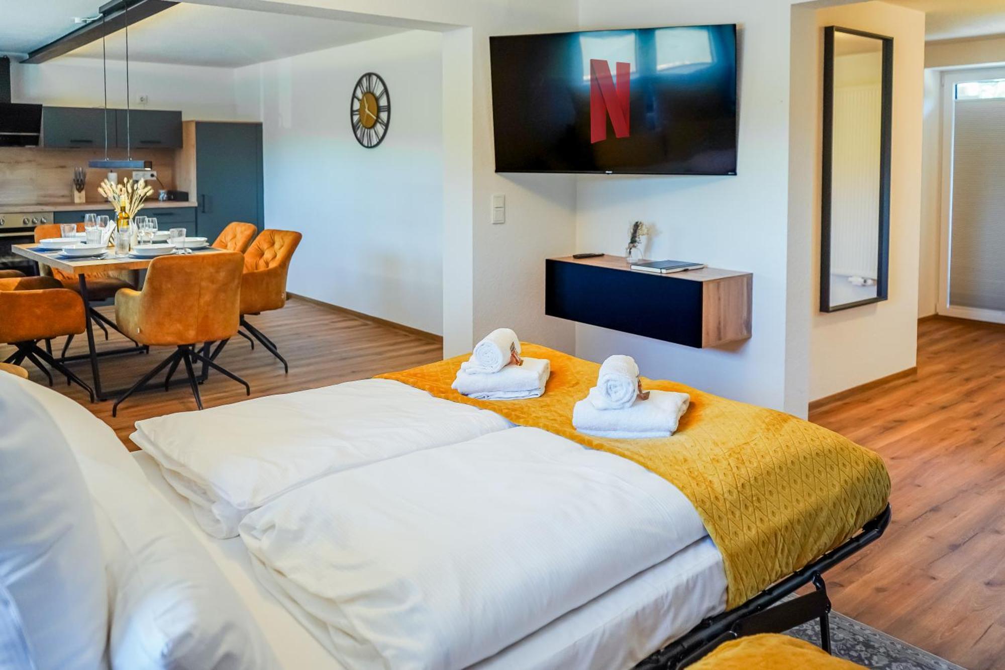 נופלדן 7Seas Boutique Ferienhaus Bostalsee - 2 Apartments Oder Ganzes Haus, Mit Sauna מראה חיצוני תמונה