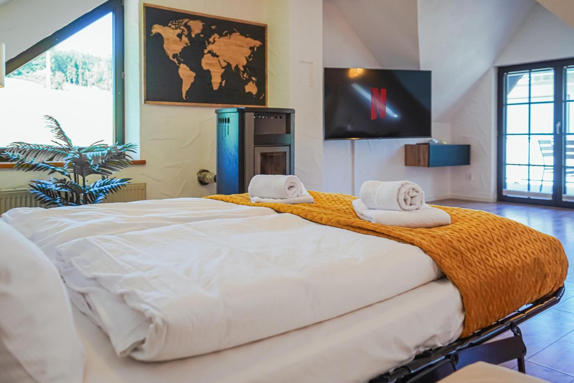נופלדן 7Seas Boutique Ferienhaus Bostalsee - 2 Apartments Oder Ganzes Haus, Mit Sauna מראה חיצוני תמונה